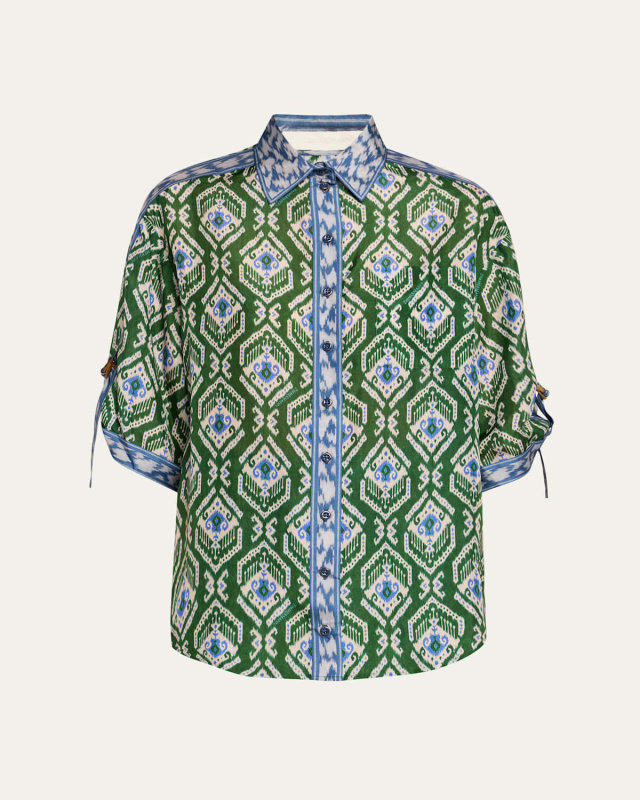 Ikat Wylie Relaxed Shirt
